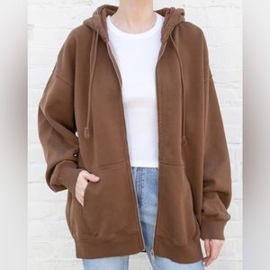 brandy melville over sized christy hoodie
